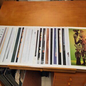 Art, Set of 27 Art Images